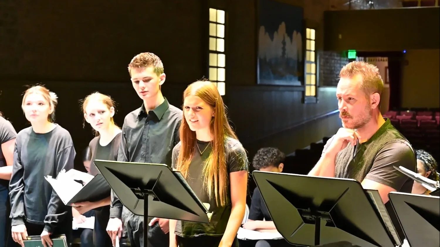 Encore Young Artists, A Christmas Carol Live Table Read