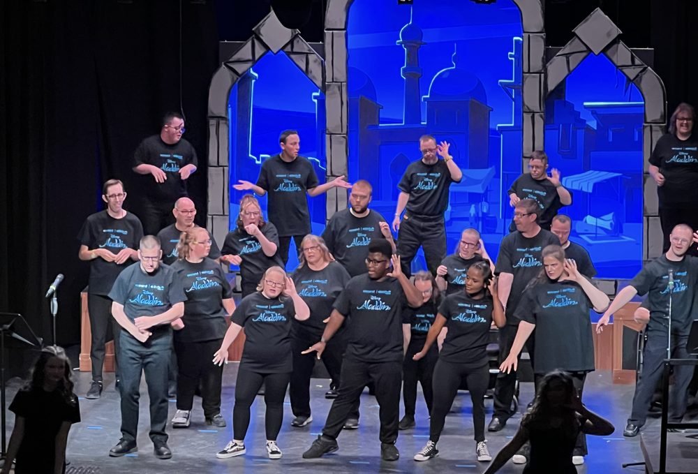Encore Young Artists during Aladdin Friends of Theater