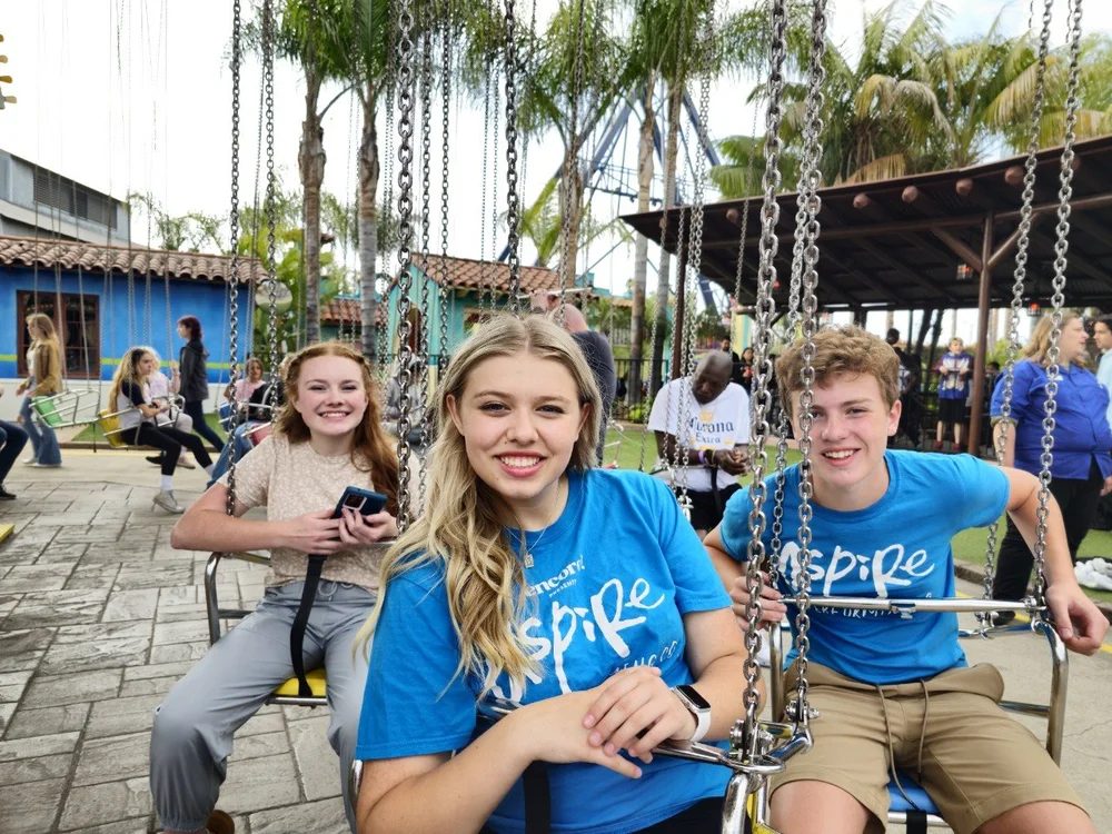 Encore Young Artists during Aspire Disneyland Performance Trip