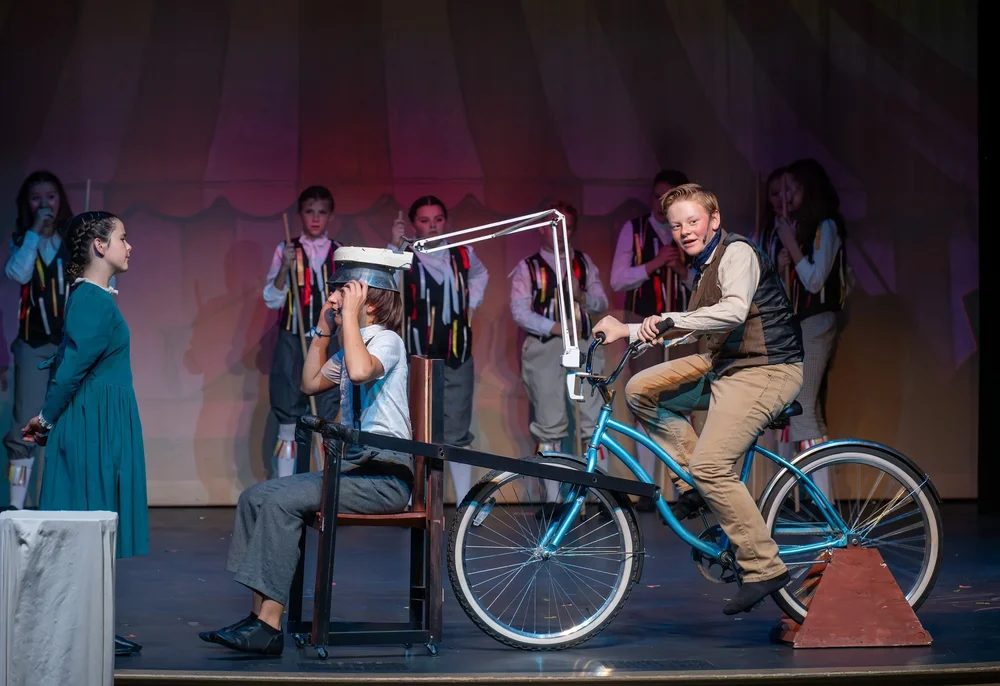 Encore Young Artists during Chitty Chitty Bang Bang Jr. Was a Hit