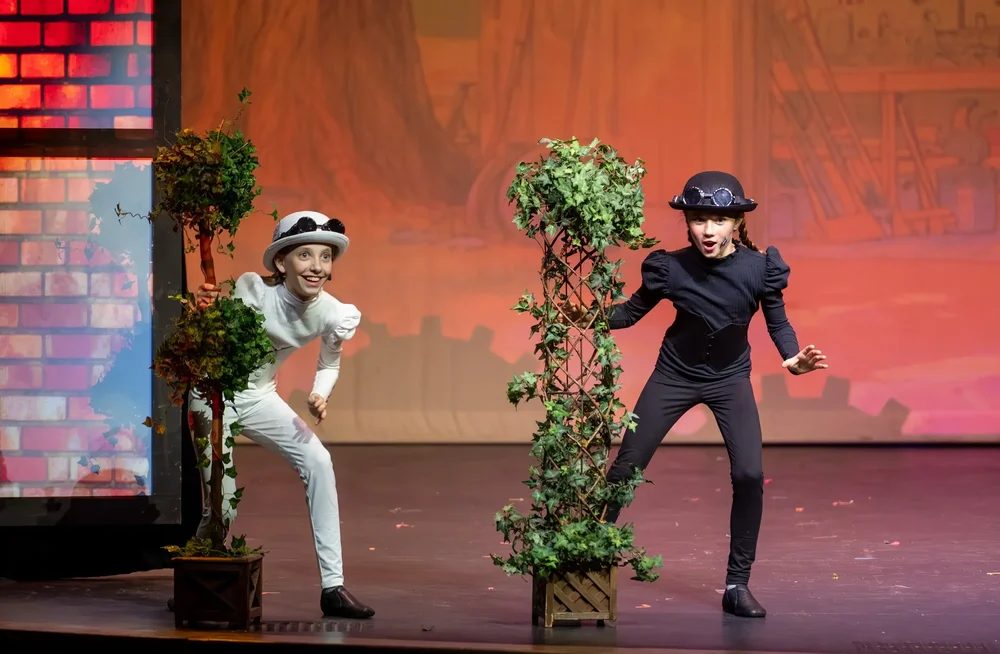 Encore Young Artists during Chitty Chitty Bang Bang Jr. Was a Hit