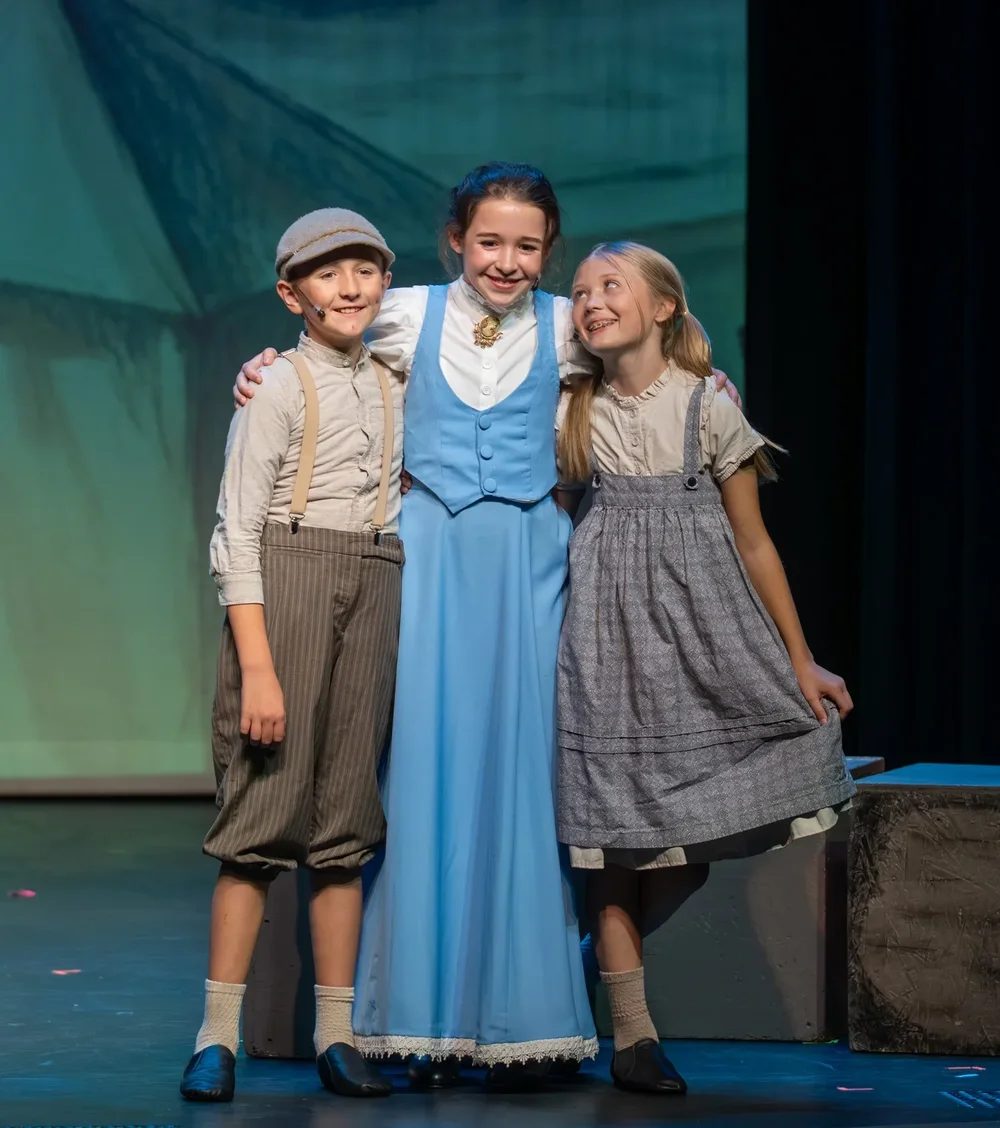 Encore Young Artists during Chitty Chitty Bang Bang Jr. Was a Hit