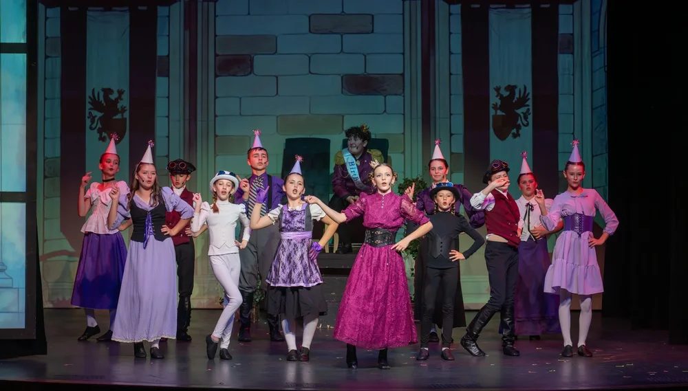 Encore Young Artists during Chitty Chitty Bang Bang Jr. Was a Hit