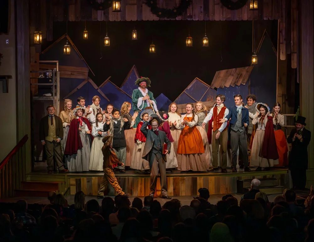 Encore Young Artists during Christmas Carol Year Two