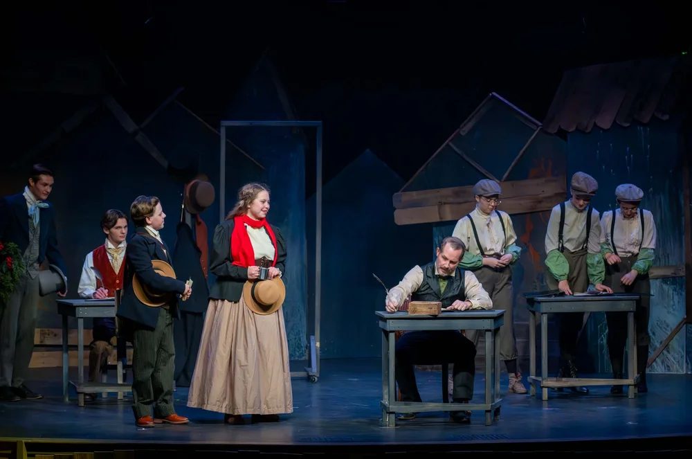 Encore Young Artists during Christmas Carol Year Two