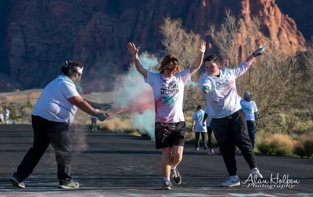 Encore Young Artists during Color, Community, and Collaboration Encore at the Kayenta Fun Run