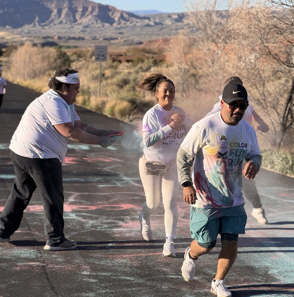Encore Young Artists during Color, Community, and Collaboration Encore at the Kayenta Fun Run
