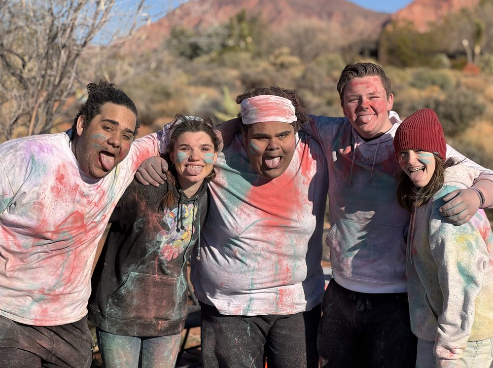 Encore Young Artists during Color, Community, and Collaboration Encore at the Kayenta Fun Run