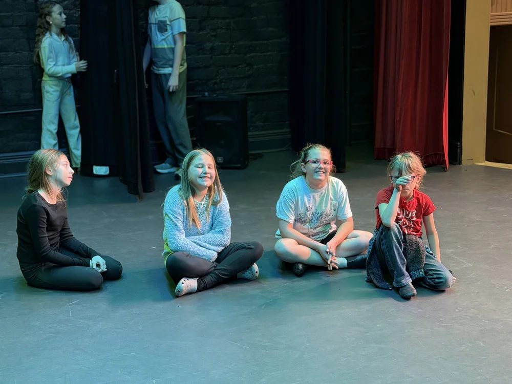 Encore Young Artists during Creating Space for Every Voice Inside Our Shrek the Musical Kids Production