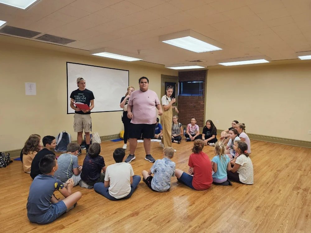 Encore Young Artists during Dare to Dream Homeschool Musical Camp