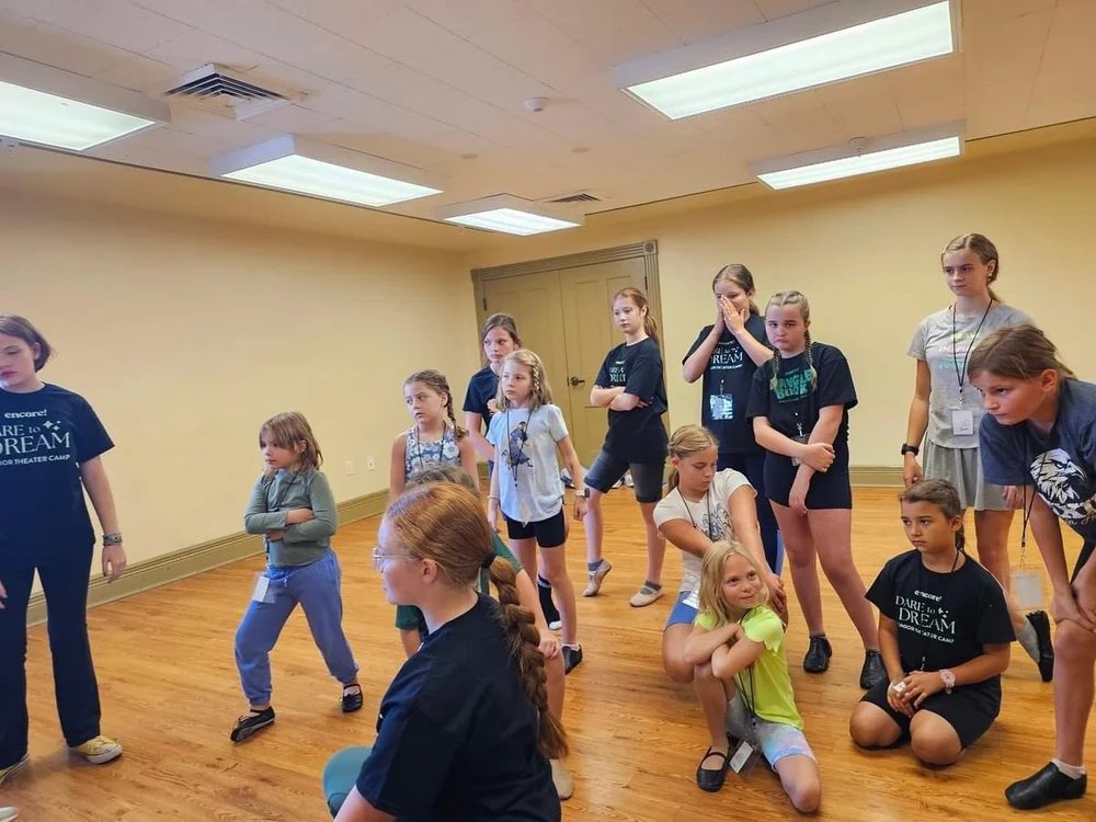 Encore Young Artists during Dare to Dream Homeschool Musical Camp