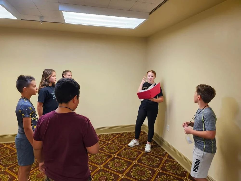Encore Young Artists during Dare to Dream Homeschool Musical Camp