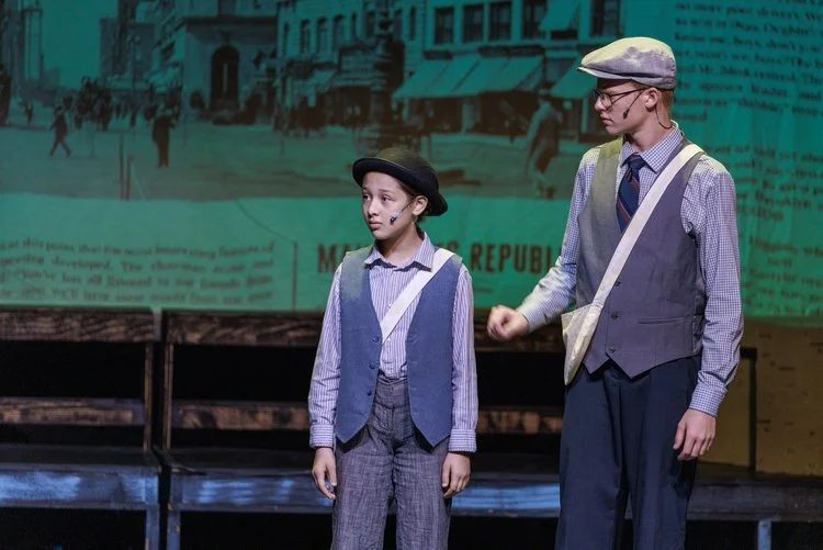 Encore Young Artists during Disneys Newsies