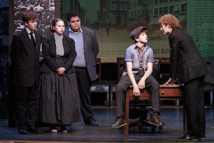Encore Young Artists during Disneys Newsies
