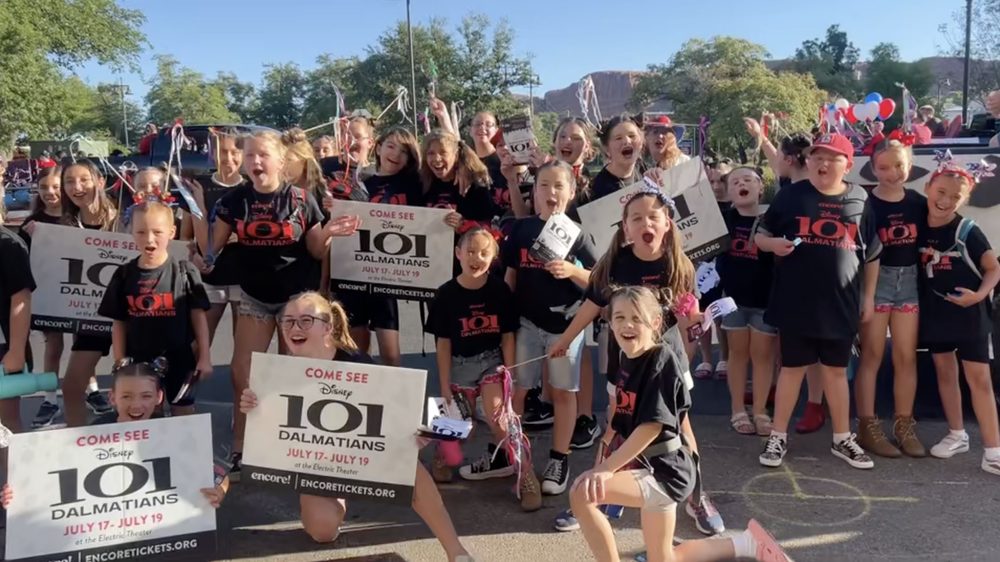 Encore Young Artists during Encore &amp the St George City 4th of July Parade