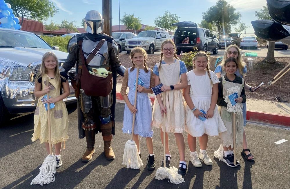 Encore Young Artists during Encore Performing Arts Shines at Washington City's Annual Pioneer Day Parade