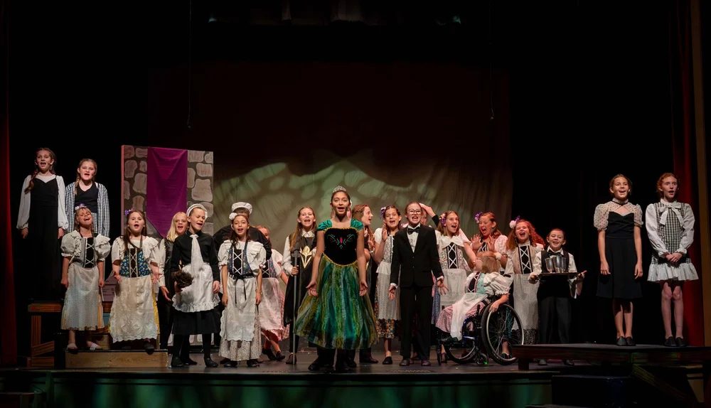 Encore Young Artists during Encore presents Disneys Frozen Kids
