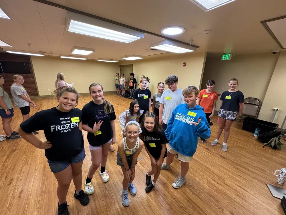 Encore Young Artists during EncoreAspires Fun in the Sun  Aspire Camp 2025 Recap