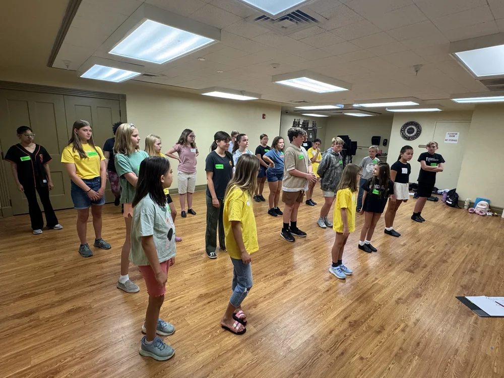 Encore Young Artists during EncoreAspires Fun in the Sun  Aspire Camp 2025 Recap