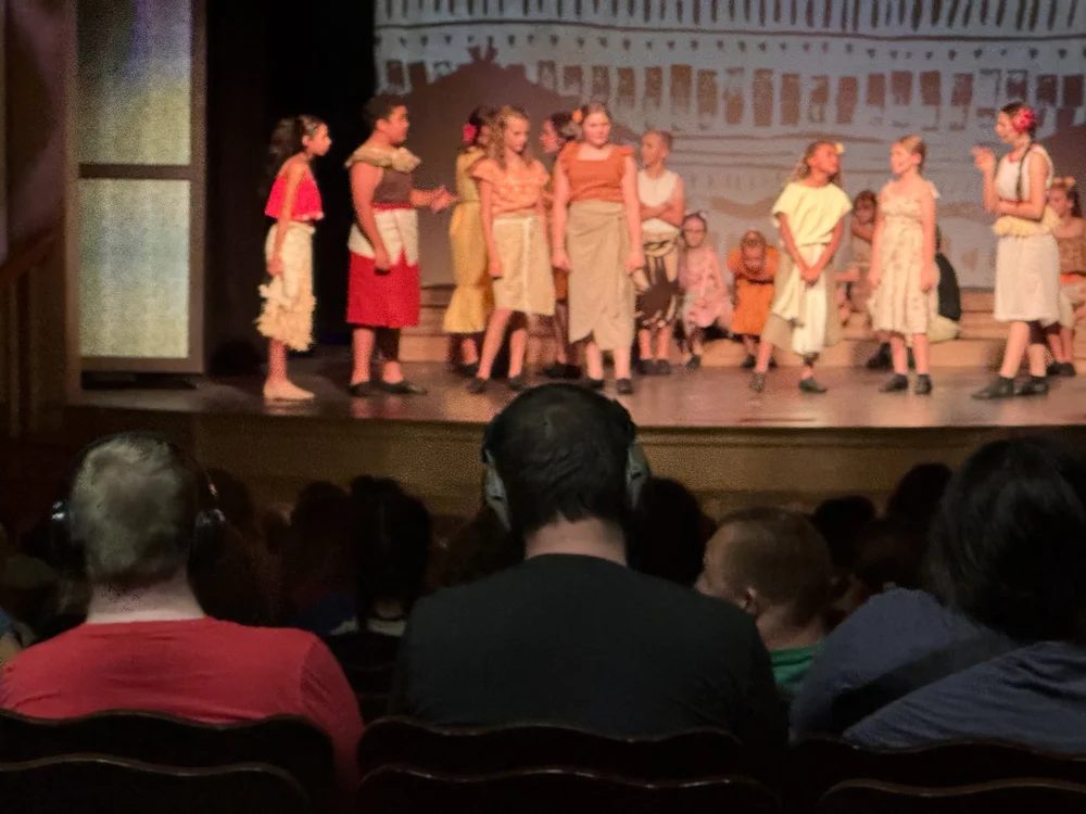 Encore Young Artists during Encores Moana Jr SensoryFriendly Performance Welcomes Record Audience