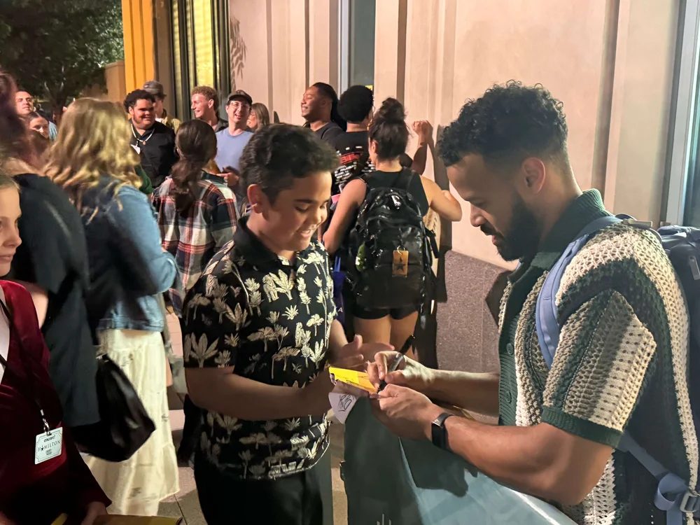 Encore Young Artists during Encores Page to Stage Brings Hamilton to Life for Nearly 50 Young Artists