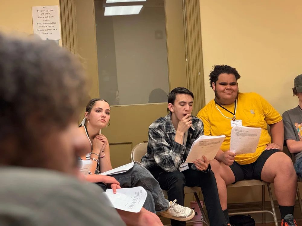 Encore Young Artists during Encores Page to Stage Brings Hamilton to Life for Nearly 50 Young Artists