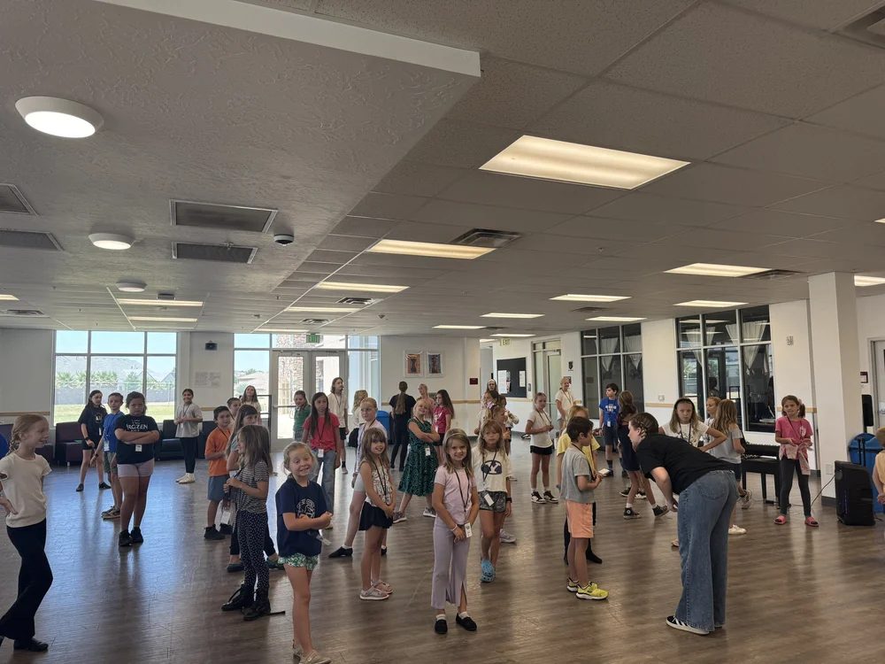 Encore Young Artists during Encores Youth Leadership Program Where Theater Meets Purpose