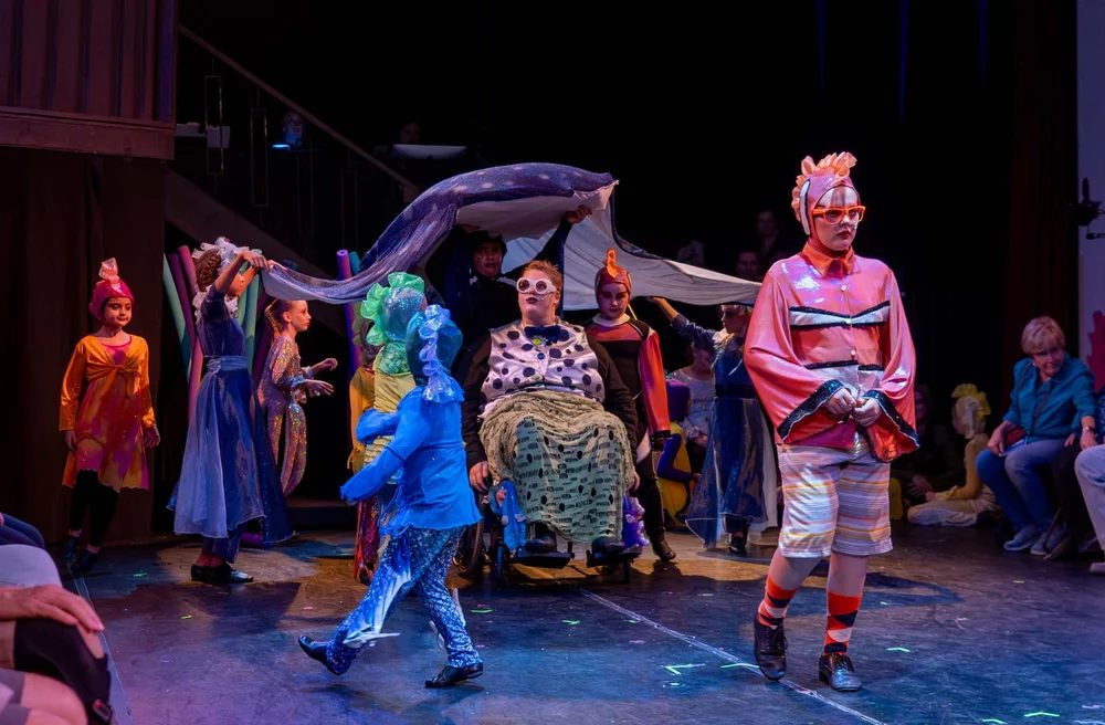 Encore Young Artists during Finding Nemo Jr