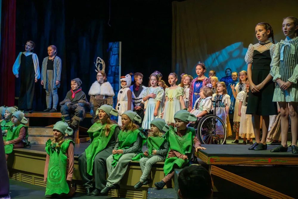 Encore Young Artists during Frozen Kids Sensory Friendly Performance