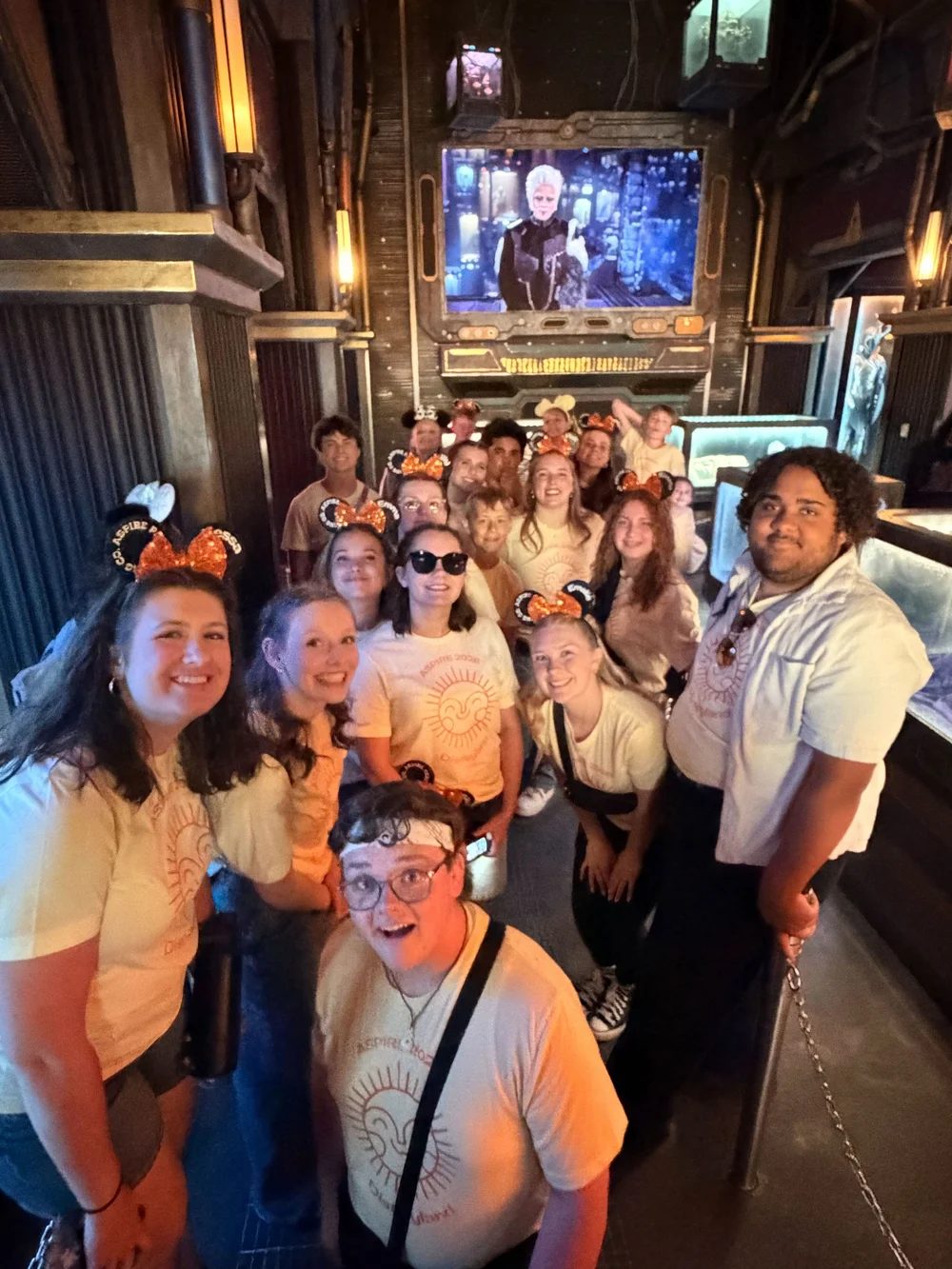 Encore Young Artists during Illuminate Takes the Stage at Disney California Adventure