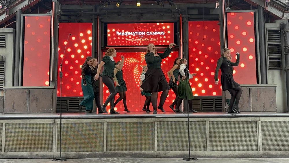 Encore Young Artists during Illuminating California Aspires Unforgettable Disneyland Performance Trip