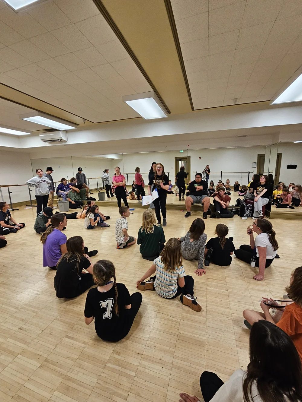 Encore Young Artists during Junior Theater Camps