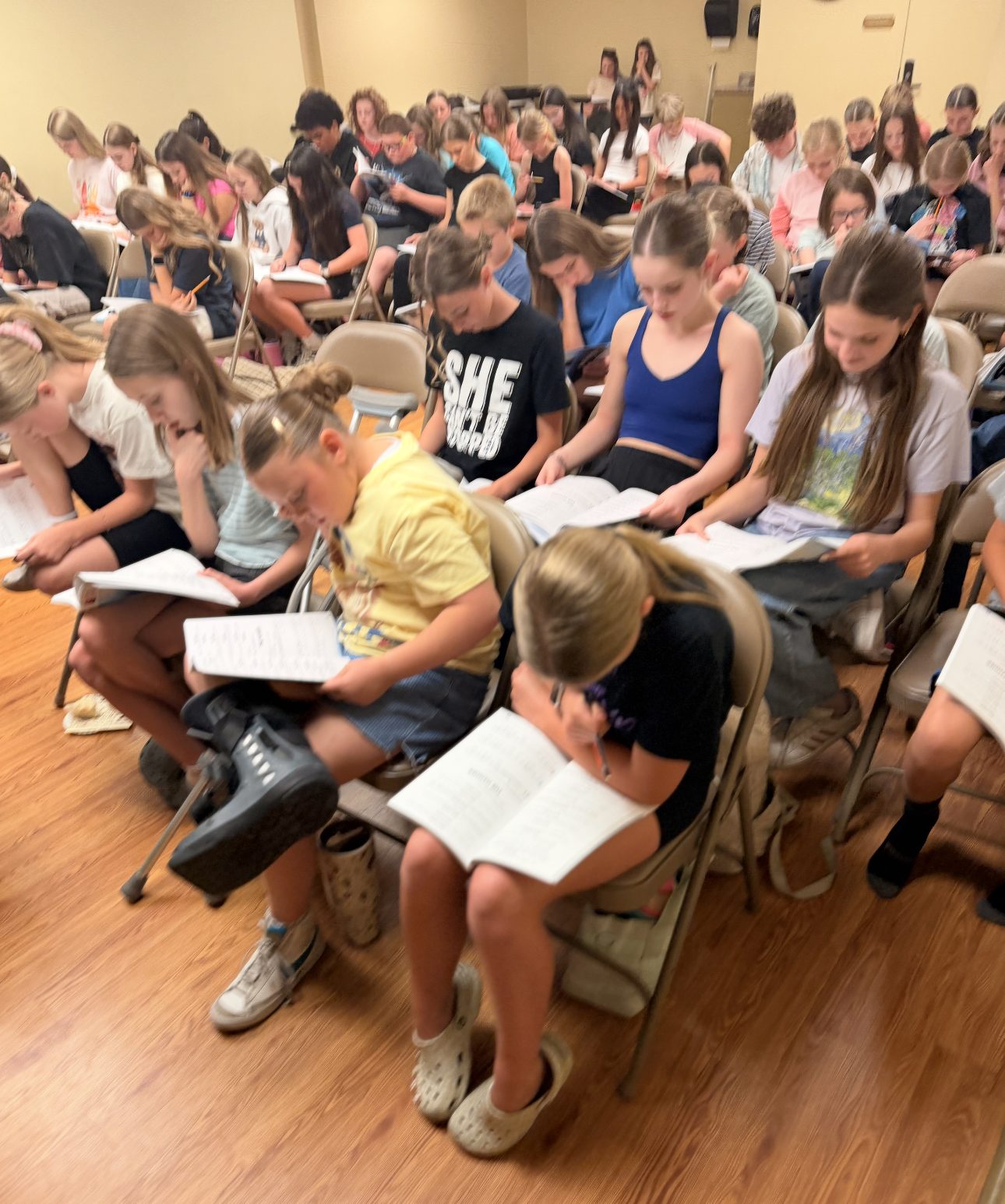 Encore Young Artists, Launch Day Matilda Jr. Begins