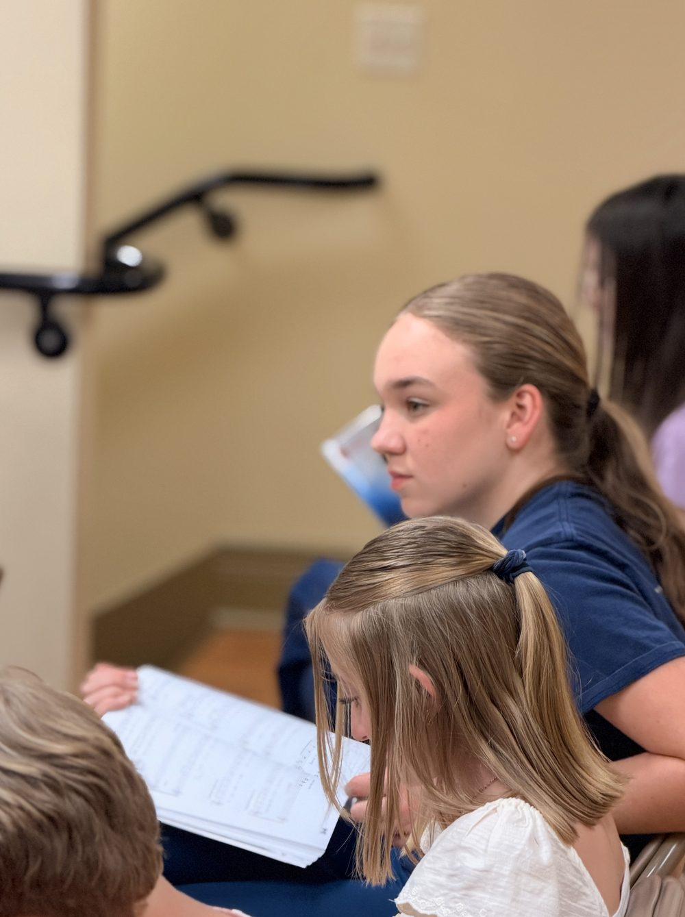 Encore Young Artists during Launch Day Matilda Jr. Begins