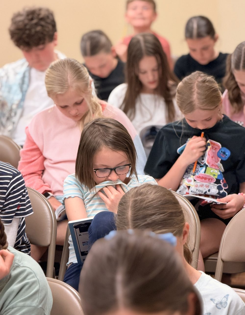Encore Young Artists during Launch Day Matilda Jr. Begins