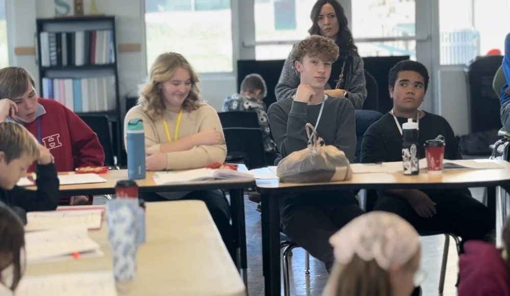 Encore Young Artists during Opening the Story Table Work for A Christmas Carol  A New Musical