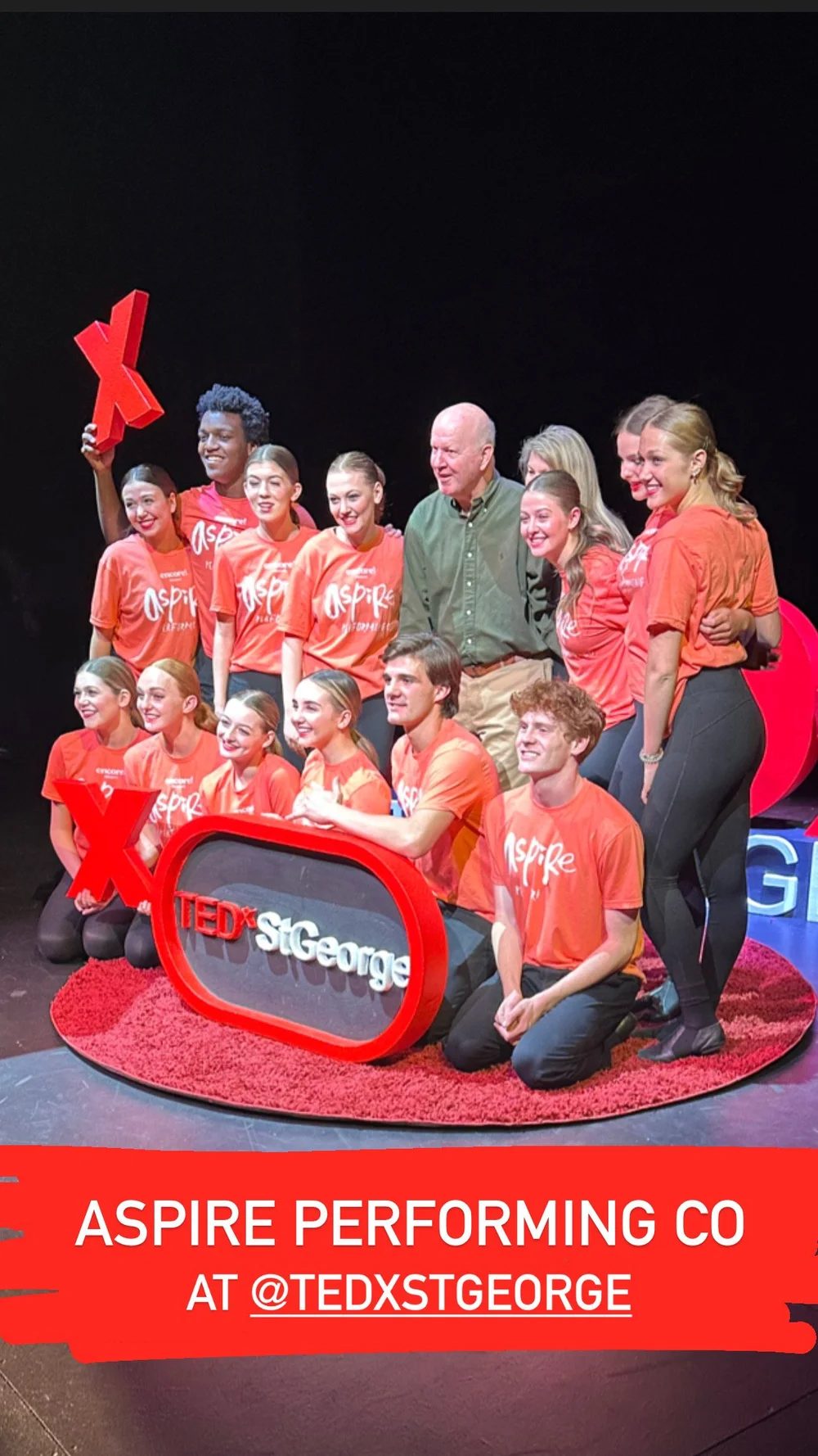 Encore Young Artists during Spotlight on Aspire Performing Co.s Touring Ensemble