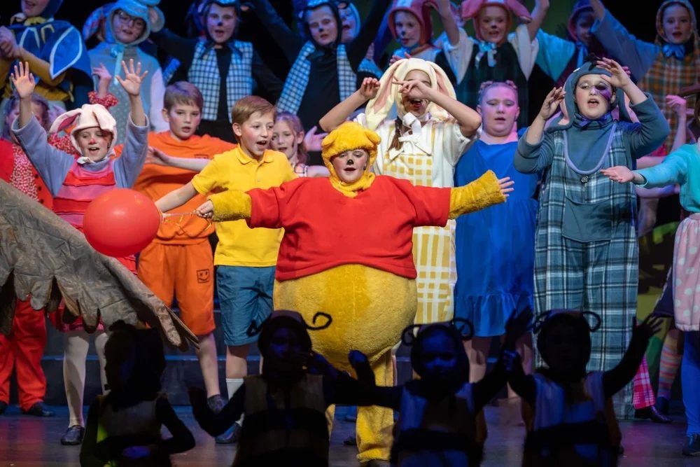 Encore Young Artists during Winnie the Pooh A journey into the hundred acre woods